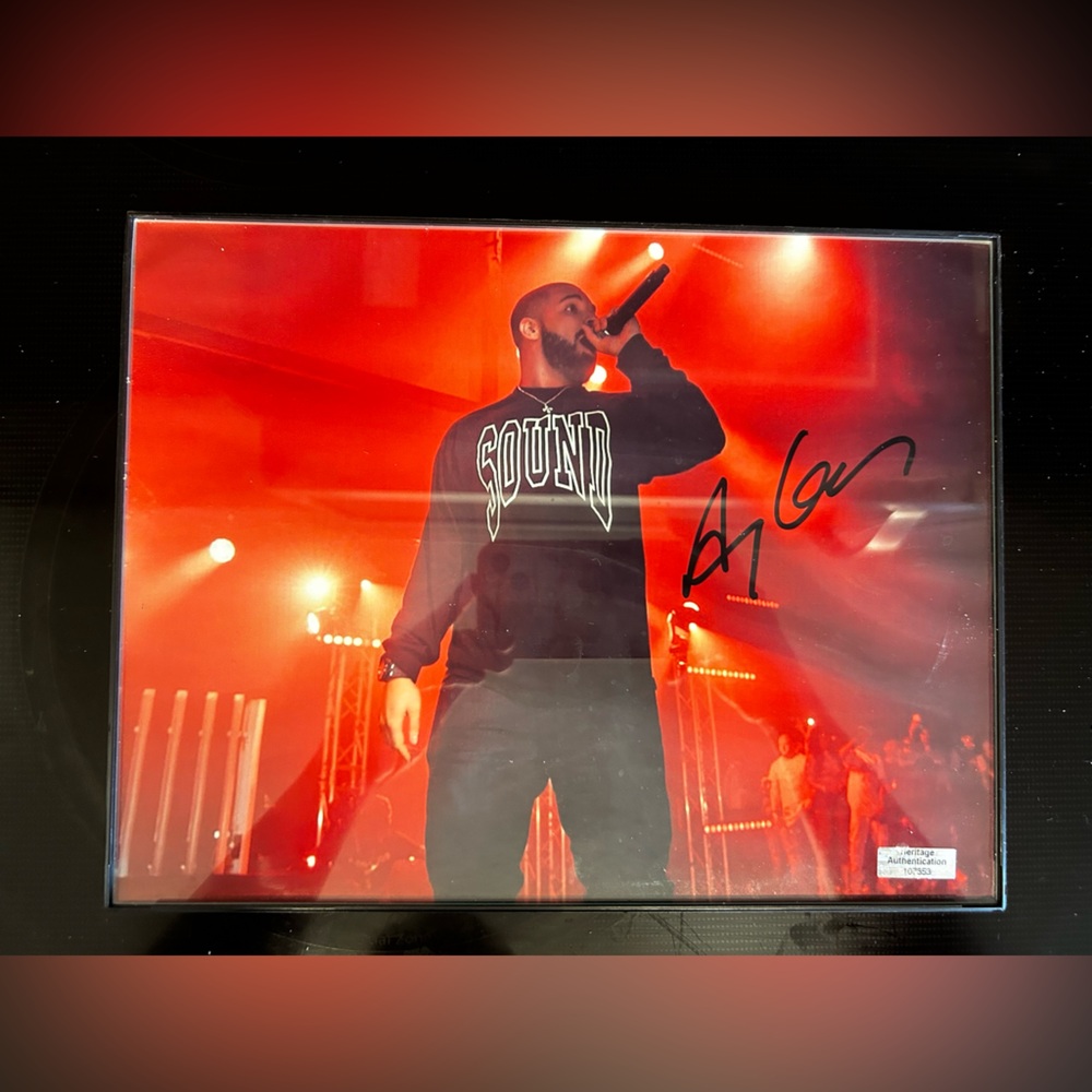 Authentic Drake Signed Photo